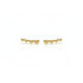 Brinco ear cuff coração estamparia